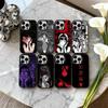Чехол для телефона H-Horror T-Tomie-E для iPhone 17, 16, 15, 14, 13, 12, 11 Plus, Pro Max Черный Candy серебристый чехол для телефона
