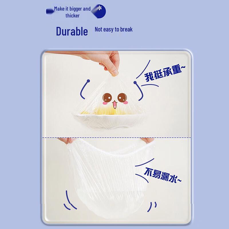 Одноразовые пищевые чехлы Miaojie из ПЭ, 500 шт.