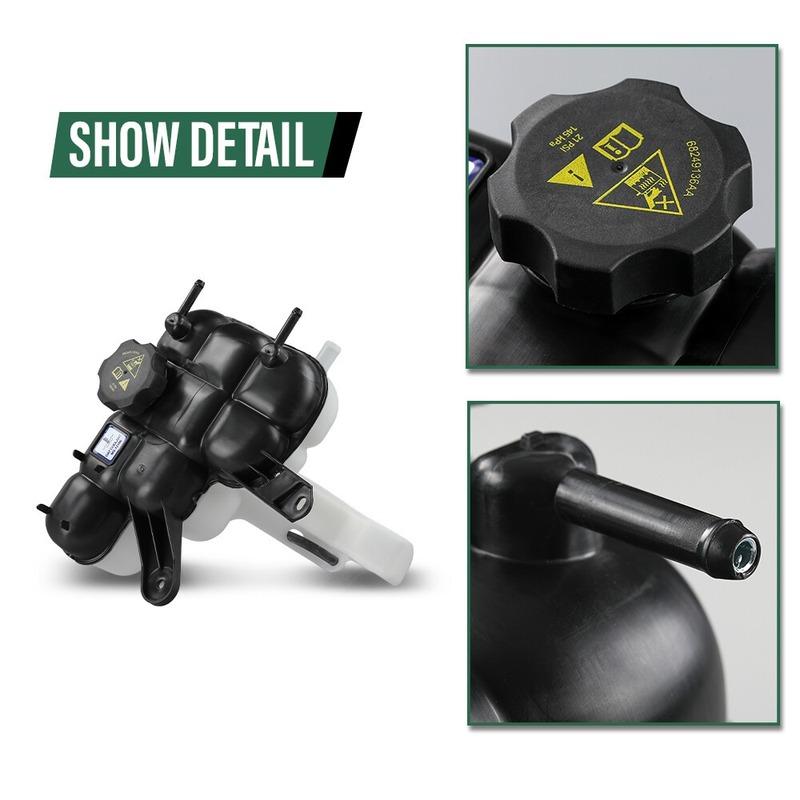 68244088AA Expansion Coolant Tank with Cover for Grand Cherokee 2017- EnvisionCoolant Reservoir Tank Car Coolant Parts