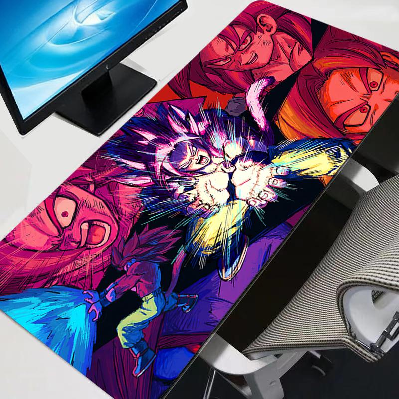Mouse Pad Dragon Ball Anime Computer Speed Type Carpet Mat For e-sports Players Laptop Keyboard Mousepad Office Desk Mat