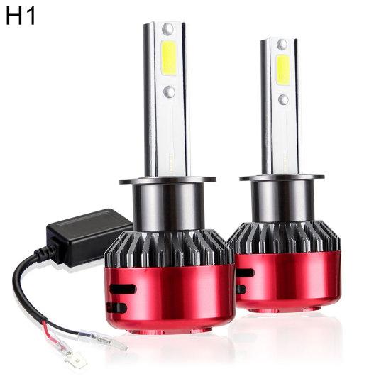 2Pcs Waterproof High Brightness LED Car Light Bulb Automobile Headlights Lamp