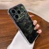 Камуфляжная чехол-бампер для телефона с военным рисунком iPhone17 16 15 14 13 12 11 Pro Max Plus Mini Прозрачный Полностью закрывающий заднюю крышку Силиконовый Мягкий чехол