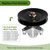 918-04822B Spindle Assembly Fits for Craftsman Cub Troy Bilt Pony Bronco 42" Mower Deck Tractor, Come with All Mounting Hardware Include Threaded Bolt