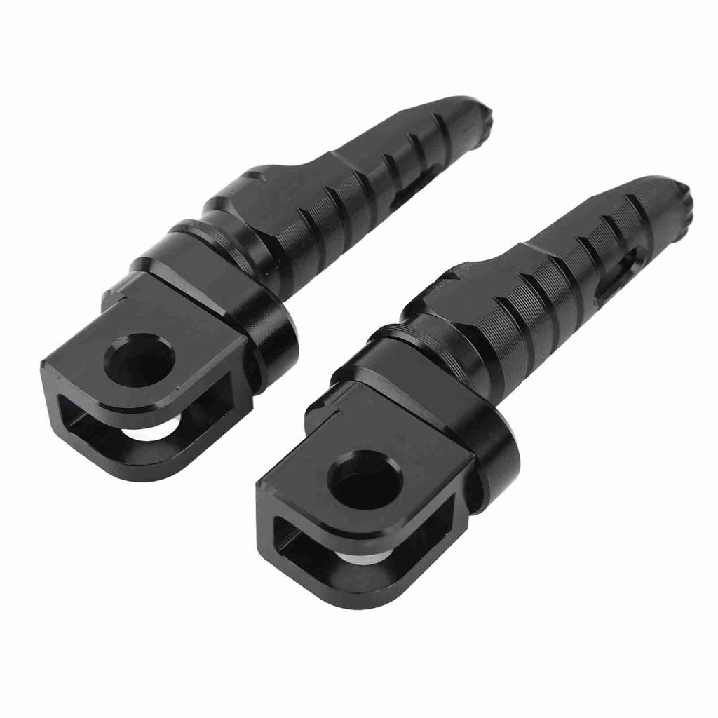 1 Pair Motorcycle Front Foot Pegs Short Handle CNC Process T6063 Aluminum Alloy Replacement for CFMOTO 450SR 2022‑2023