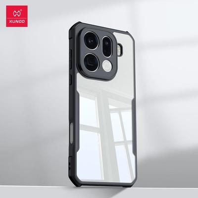XUNDD Чехол для Oppo Find X9 Pro OPPO Find X9 Чехол Ударопрочный бампер Защитные чехлы Прозрачная задняя крышка