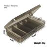 5 Grids Luya Fishing Gear Box Transparent Fishing Tool Case New Bait Box  Fishing