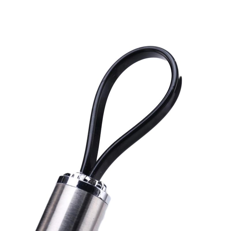 2 в 1 Серебряный интерактивный светодиодный фонарик-указатель для обнаружения подделок