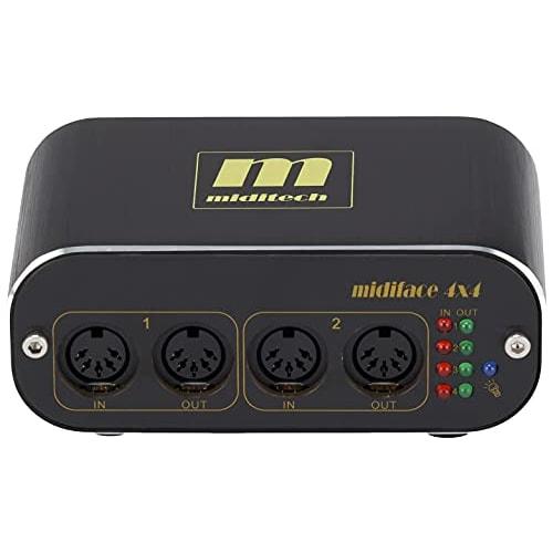 MIDITECH MIDIFACE4x4 4-input, 4-output MIDI Interface
