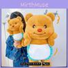 Adorable Honey Bear Plush Toy Soft Cute Cartoon Couple Gift For Kids And Girlfriend