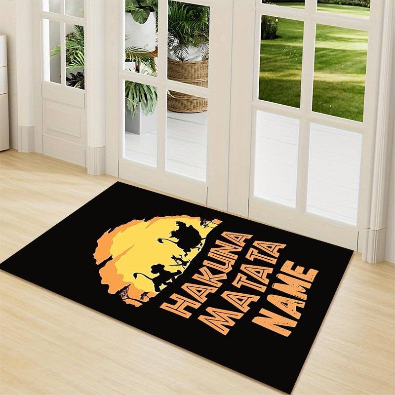 Custom Name Witchcraft Spellbound Magic Carpet Rug Customizable Soft Washable Anti-Slip Home Living Room Sofa Mats Personalized Rug. 0909354