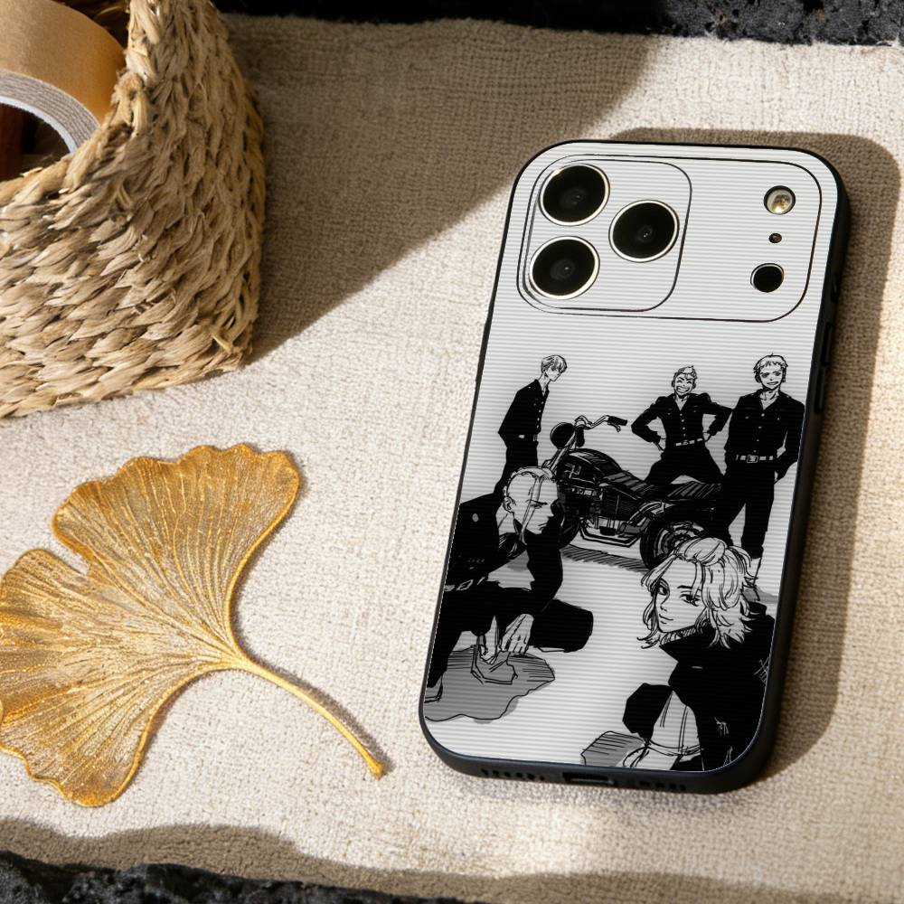 Чехол для телефона 'T-Tokyo R-Revengers Lover Essential' для iPhone 17, 16, 15, 14, 13, 12, 11 X XR Plus, Другие Мягкий Черный Чехол