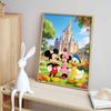 Disney Mickey Mouse Minnie Donald Duck Castle diamond painting handmade diy mosaic art painting kit home decoration