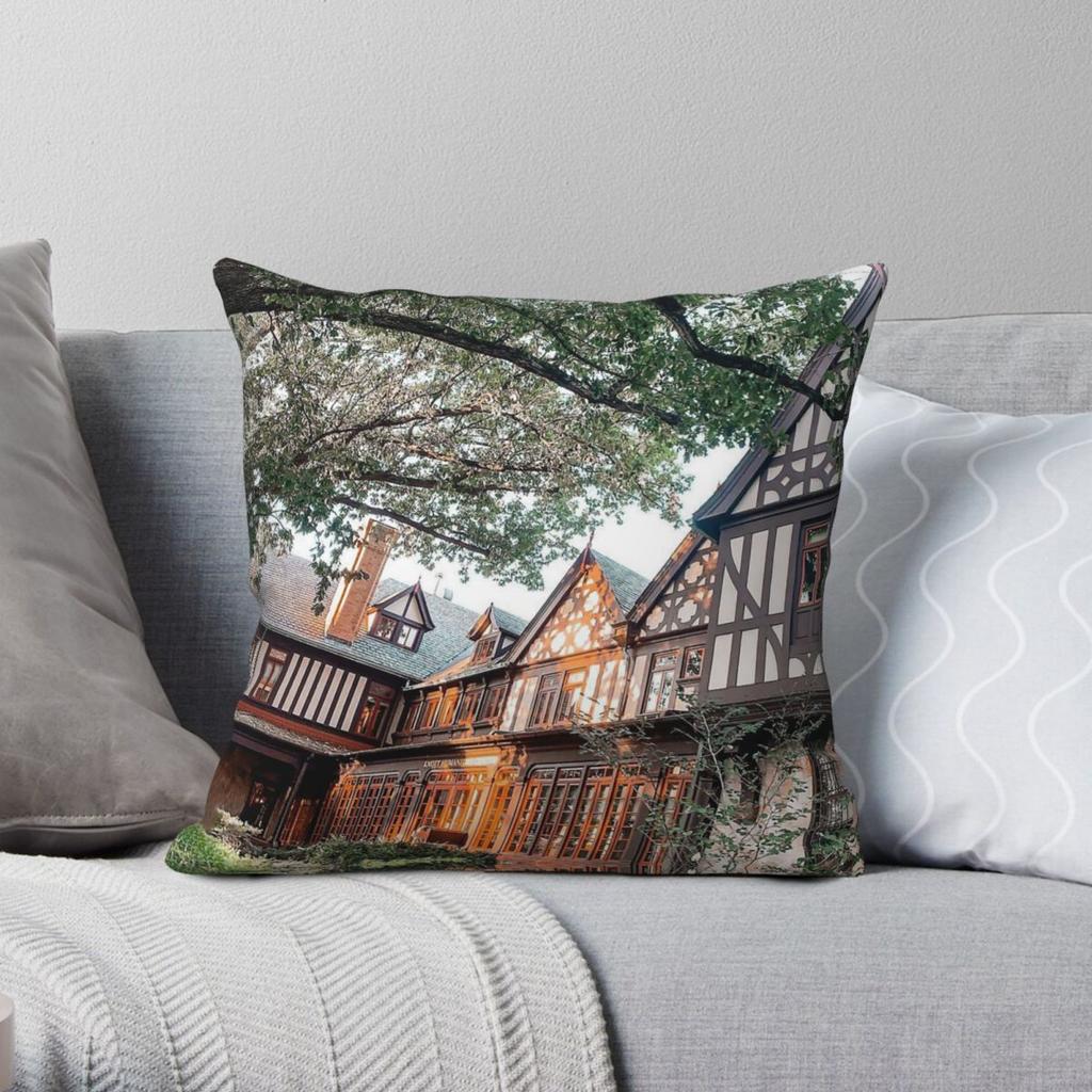 Loyola University Maryland Square Pillowcase Polyester Linen Velvet Creative Zip Decor Throw Pillow Case Sofa Cushion Cover