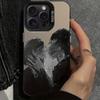 Пушистый масляный рисунок пара лазерная жизненная сила чехол для телефона Для iPhone 11 12 13 14 15 16 17 XS XR X 12 13 Plus Pro Max SE серии Противоударный прочный