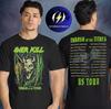 Overkill Thrash Of The Titans Тур по США 2026 с Testament Унисекс Футболка Унисекс Футболка