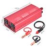 Car Power Inverter EBTOOLS 1000W 2000W Inverter 12V DC To 110V AC Car Converter with 2 AC Out
