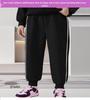 Plus Size Loose Fit Girl's Summer Jogger Pants