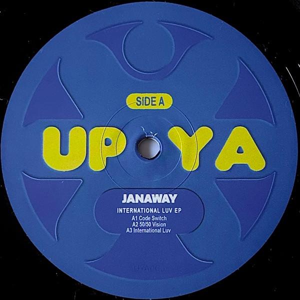 12-дюймовая пластинка JANAWAY International Luv Epinternational L UYA006 UP YA ARCHIVES 2025 UK Dance Electronica