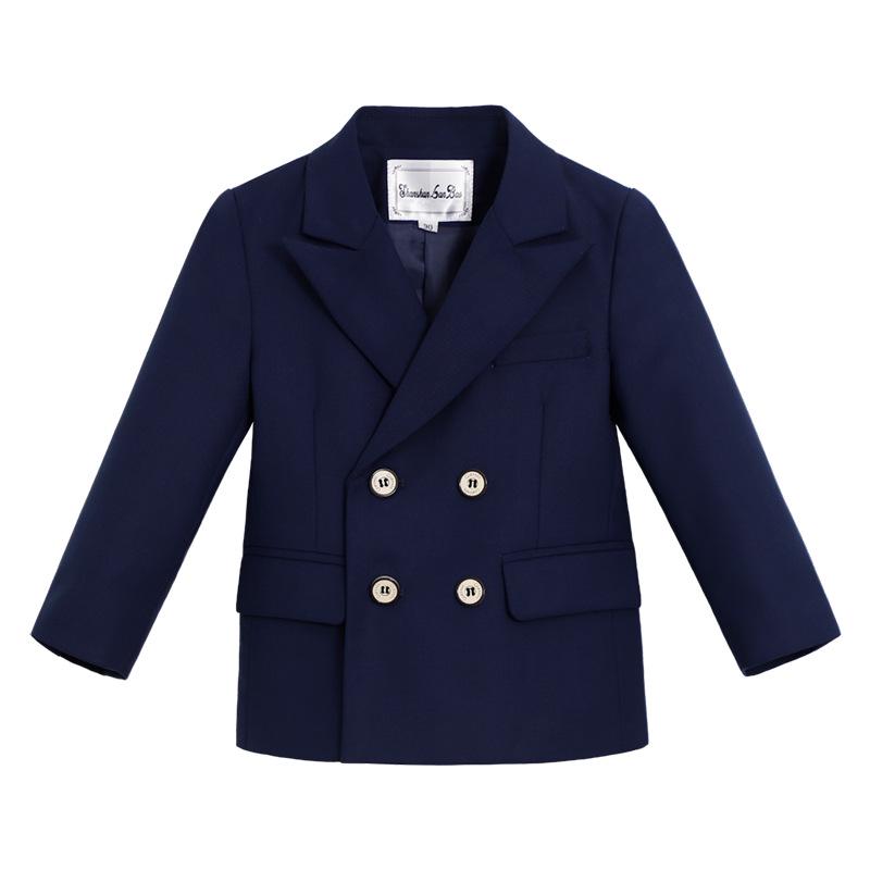 Пиджак в клетку большого размера для мальчиков - Детский костюм для выступлений 2023