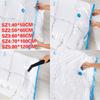 Vacuum Storage Bags for Clothes Quilt Down Jacket Travel Home Organizer Saving Closet Space Vacuum