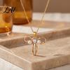 Nurse Practitioner Accessories Gynecologist Uterus Necklace Pendant Obstetrician Symbol Feminist Medical Statement Necklace Jewelry with Faux