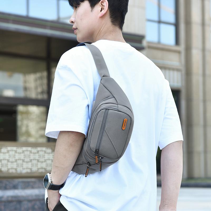 Unisex Waterproof Waist Pack - Multi-Pocket Adjustable Design for Travel/Sports/Business, Large Capacity & Anti-Slip Strap