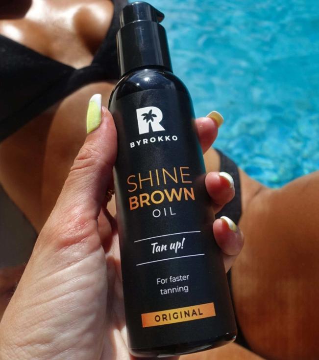 Byrokko Масло для загара Shine Brown 150мл
