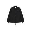 Authentic Solid Color Lined Coach Jacket Men Outerwear Black FD7844-010