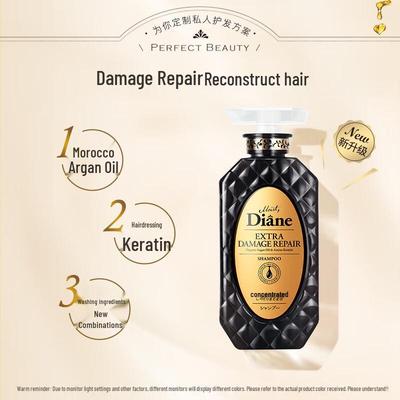 Шампунь Diane Be True для восстановления поврежденных волос с марокканским маслом