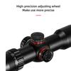FIRE WOLF Tactical Scope 1.5-5x32 Optical Scope Green Red Glowing Hunting Scope Flip Scope Hunting