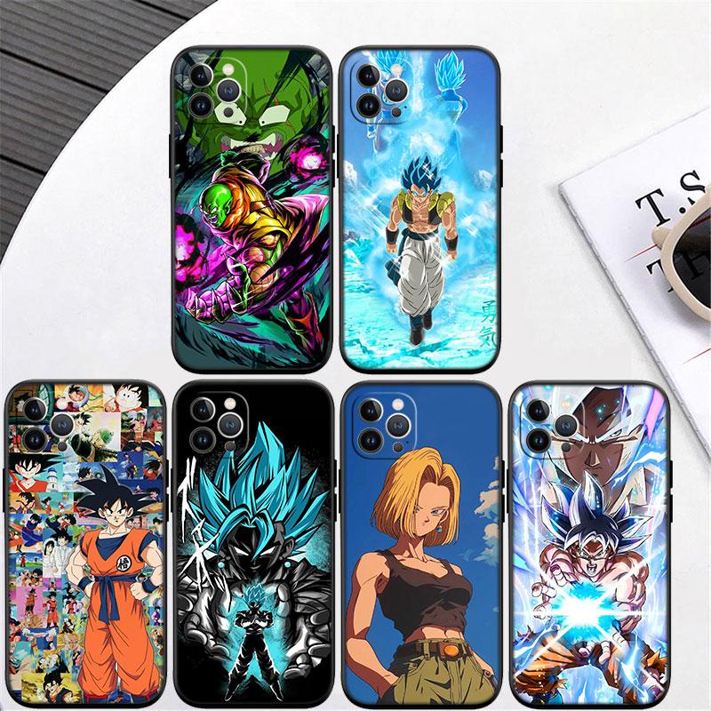 Anime Dragon Ball Goku New High-End Cover Phone Case for iPhone 16 15 14 13 Pro Max Plus Mini