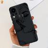 For Infinix Hot 11s Case Back Cover Clear Cute Cat Black Soft Silicone Coque For Infinix Hot11S Hot 11S Phone Case Bumper Fudna