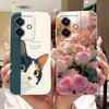 Для Oppo A3x A3 Pro Глобальный Милый Мультяшный Чехол-Животное Для Oppo A3 5G 4G A 3X A3Pro Желейный Силиконовый Ударопрочный Мягкий Чехол