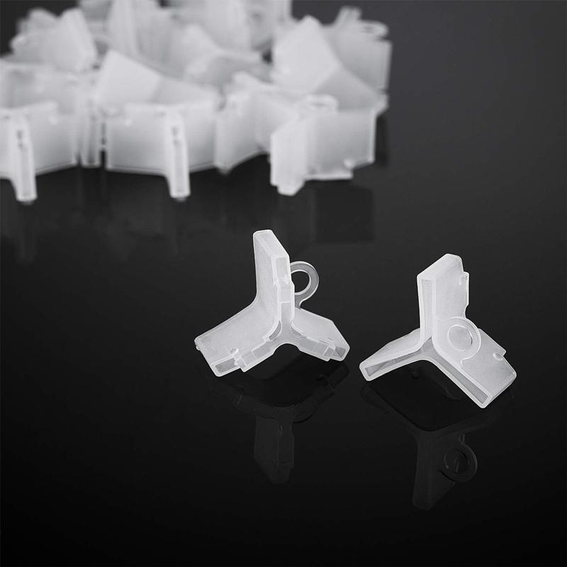 50Pcs/Lot Durable Protector Caps Fishing Out Hook Cover Safety Treble Fish Gear Lightweight Accessories with Slots Sleeves Tools