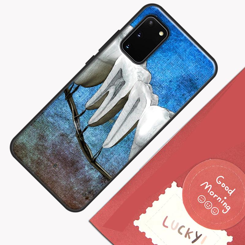 Чехол для телефона с рисунком зубов для стоматолога для Samsung Galaxy S25 S26 Ultra S20 S21 S22 S23 S24 Plus S9 S10 S25 FE Защитный корпус