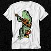 Frog Star Playing Guitar Magic Mushroom T Shirt 555