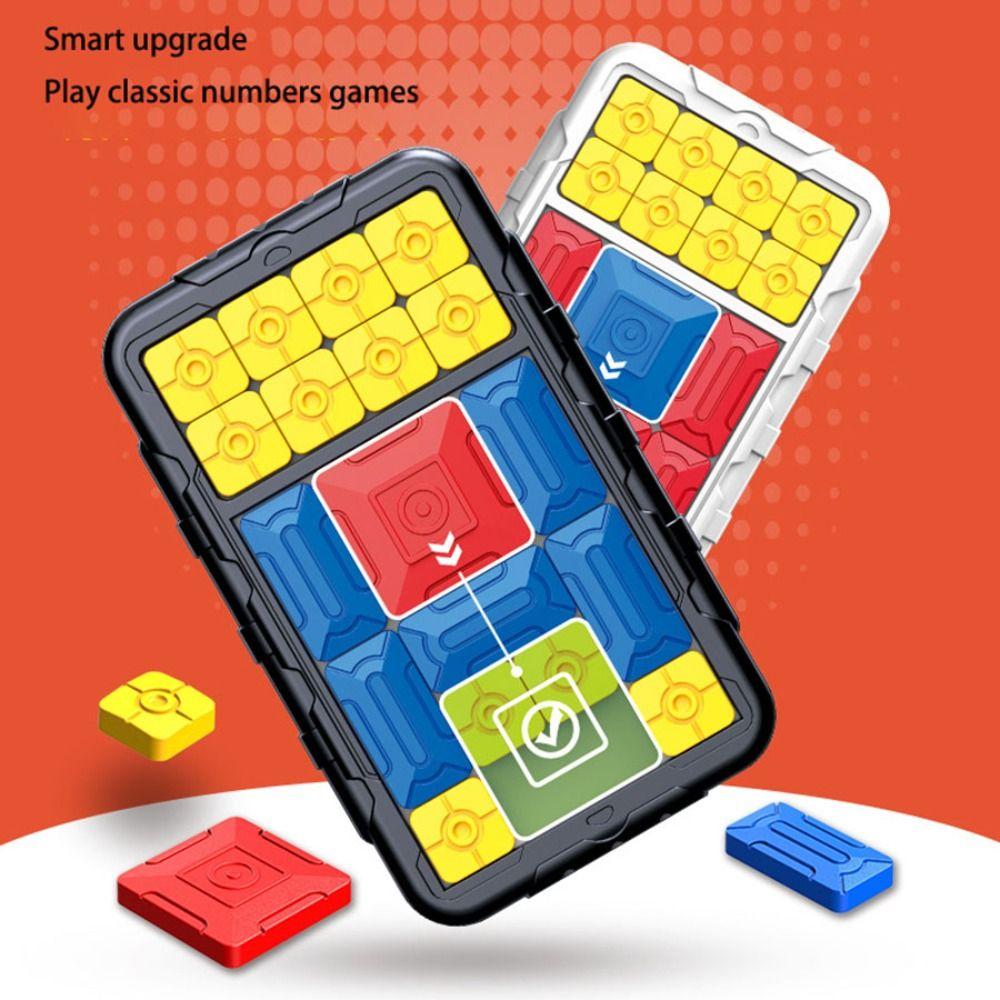 Huarong Road Slide Block Brain Game Логическая настольная игра Новая интерактивная игрушка для развития мышления