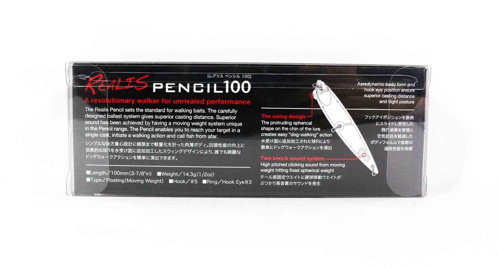 DUO Плавающая приманка Realis Pencil 100 SW Topwater GHN0157 (0878)
