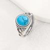 Кольцо в стиле ретро с богемной бирюзой: Европейский и американский стиль, хит продаж, новый дизайн