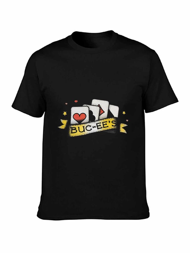 Bucees Logo Shirt King Of Hearts Crown Cards New Tee