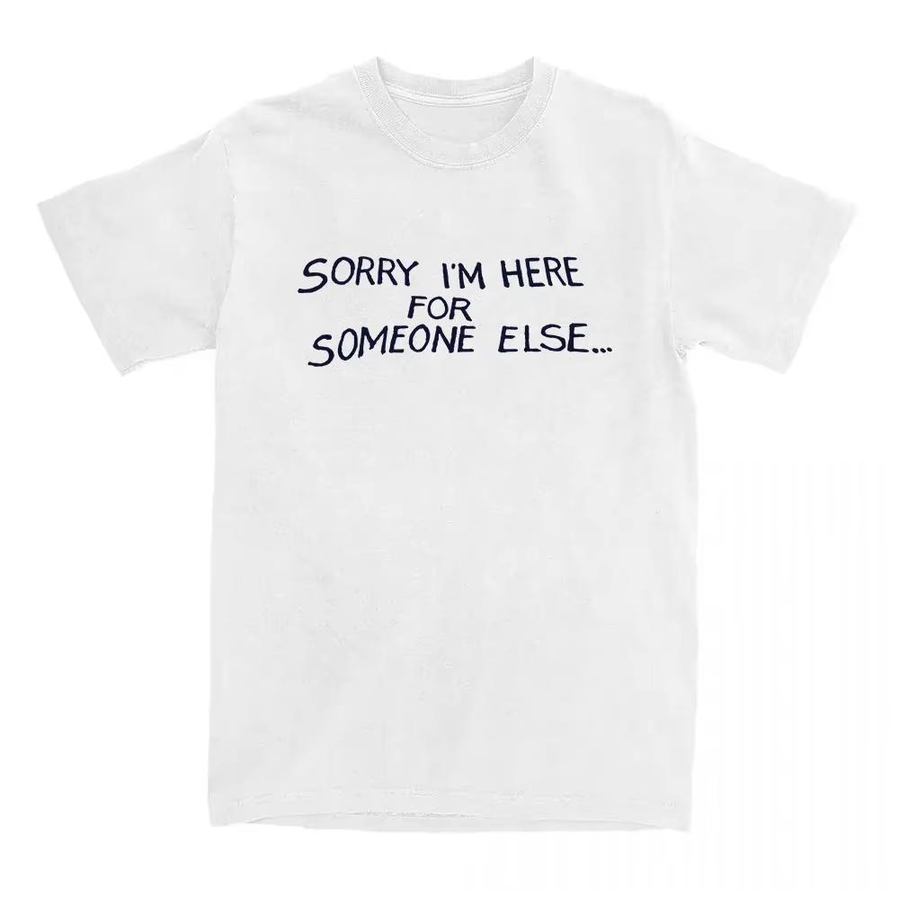 Both Unisex And Unisex Can Wear Summer Pure Cotton Tshirts With Letter Pattern Printed Pure Cotton Tshirts