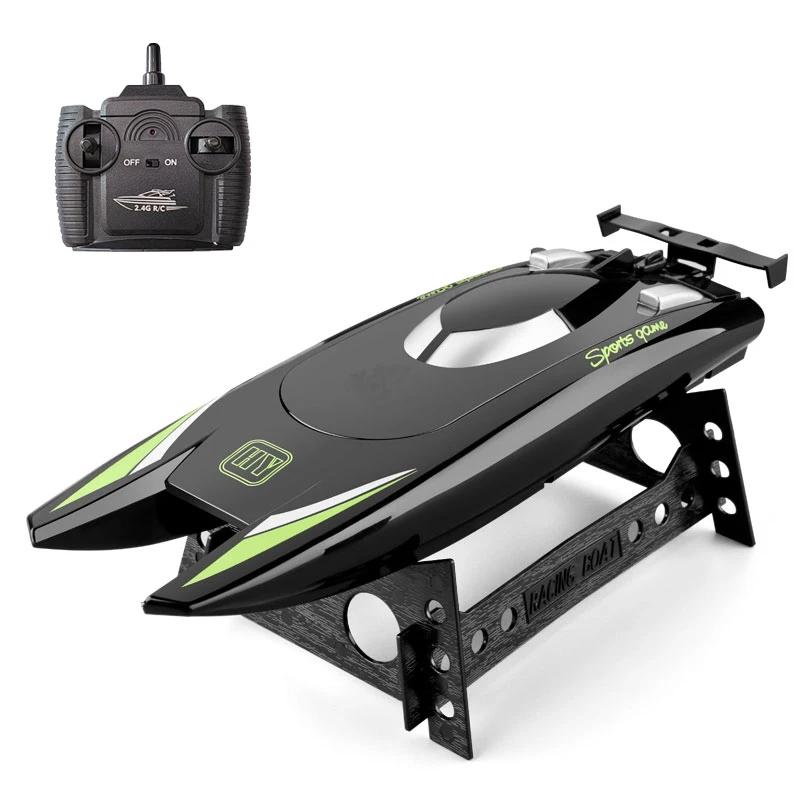 2.4G RC Высокоскоростной гоночный катер Водонепроницаемый Двойной мотор Пульт дистанционного управления Профессиональный катер 805 Подарки Игрушки для мальчиков