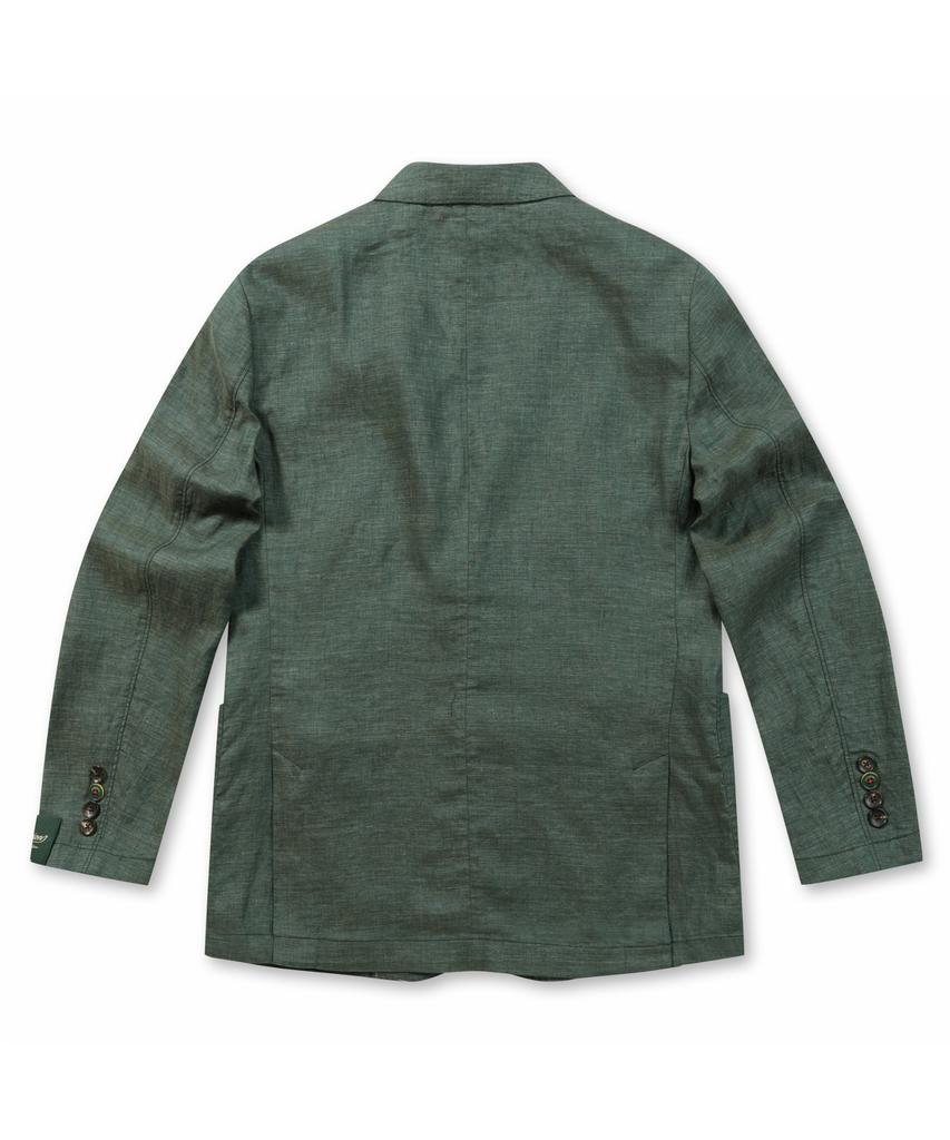 Brentwood [Selection] 100% Linen Solid Jacket Brjcm26831Khx