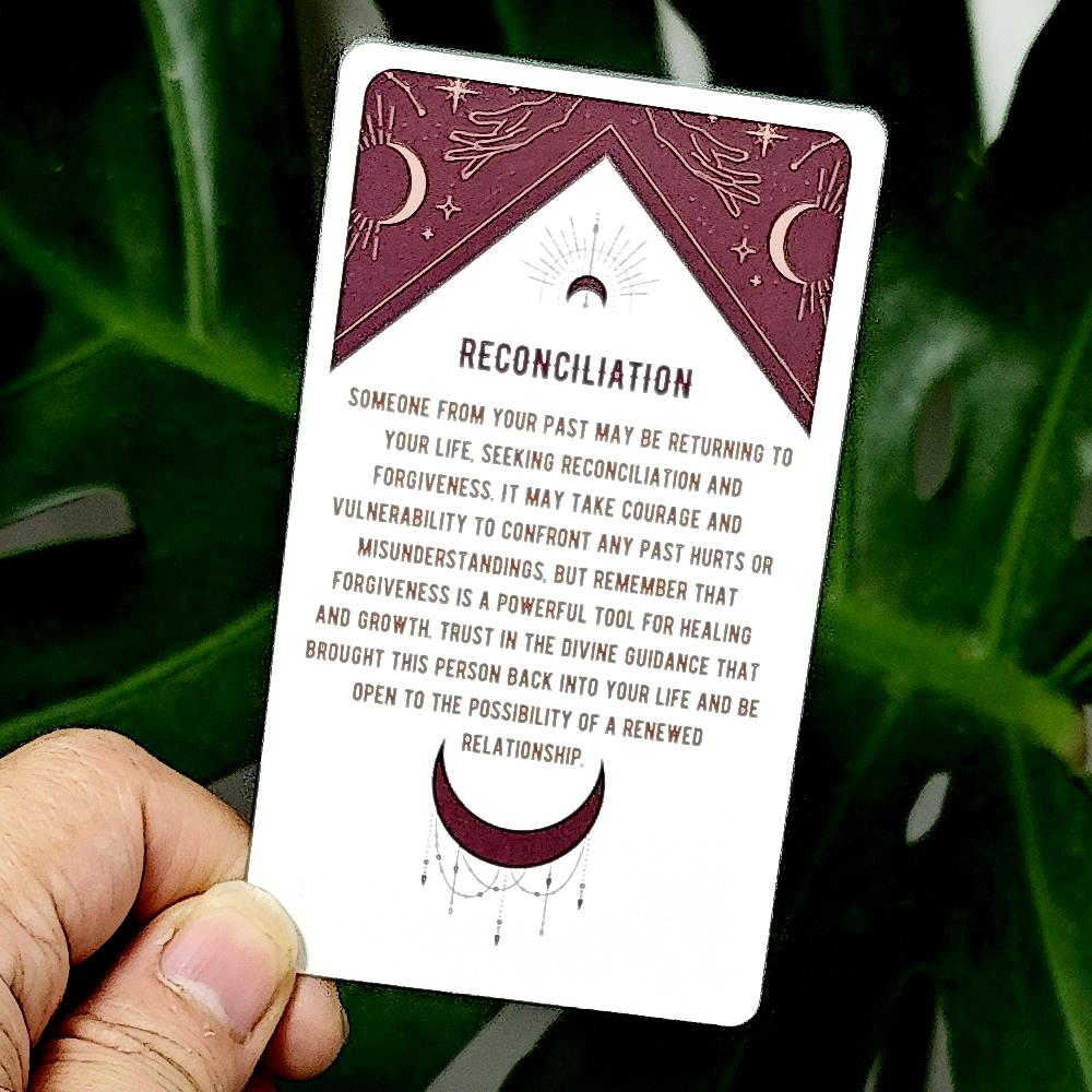 10.3*6см Колода карт Оракул Космические Связи 54 шт. Карты Оракул, Вдохновленные Вселенной для Любви и Отношений