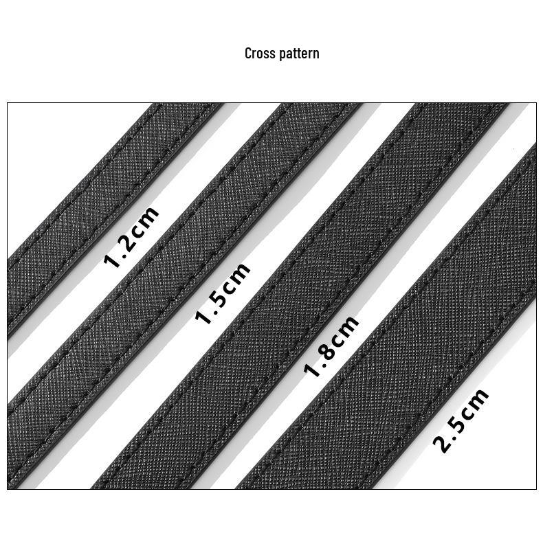 Полоски из коровьей кожи: D-63 Оригинальные DIY Аксессуары для багажа - Варианты плоского, крестообразного, личи плетения