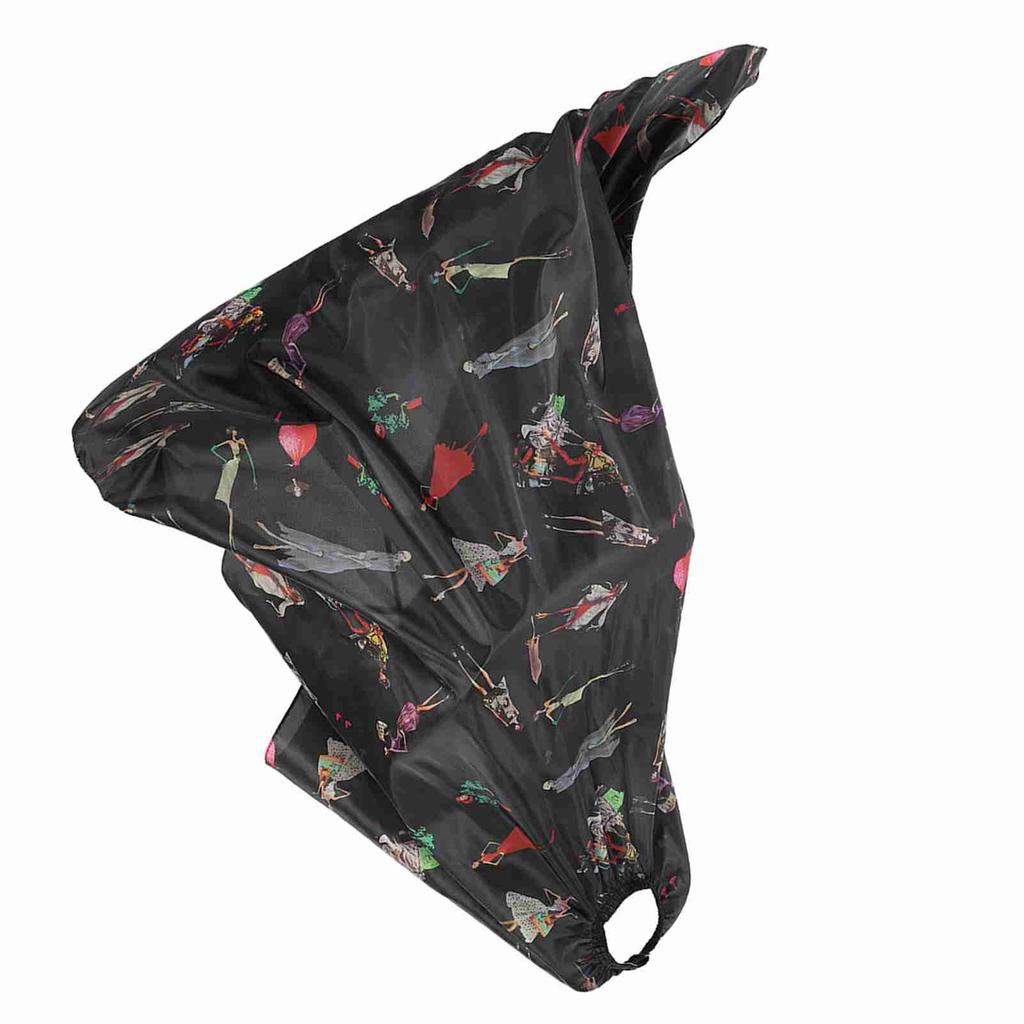 Черный с красными полосками, салонная стрижка, парикмахерская, накидка для стрижки волос для взрослых