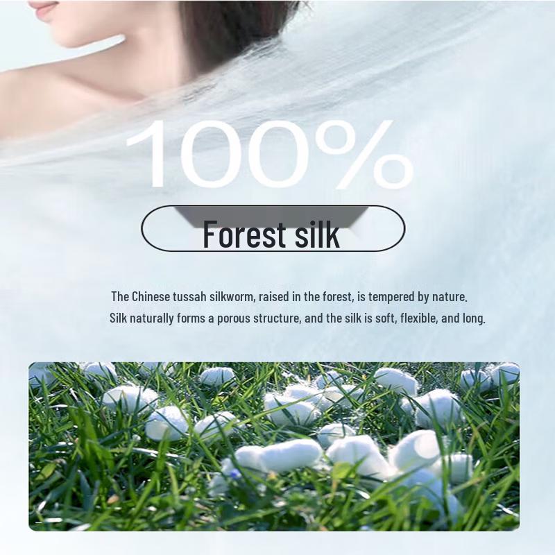 FUANNA 100% Silk Summer Quilt