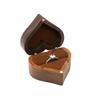 Ring Box Ultra-Light Item Storage Comfortable To Touch Love Heart Shaped Wedding Ring Box Jewelry Container for Home