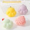 Soft Sponge Cartoon Cat Claw Comfortable Bath Ball Baby Body Cleaning Children Shower Toys Bathroom Products Bath Brushes