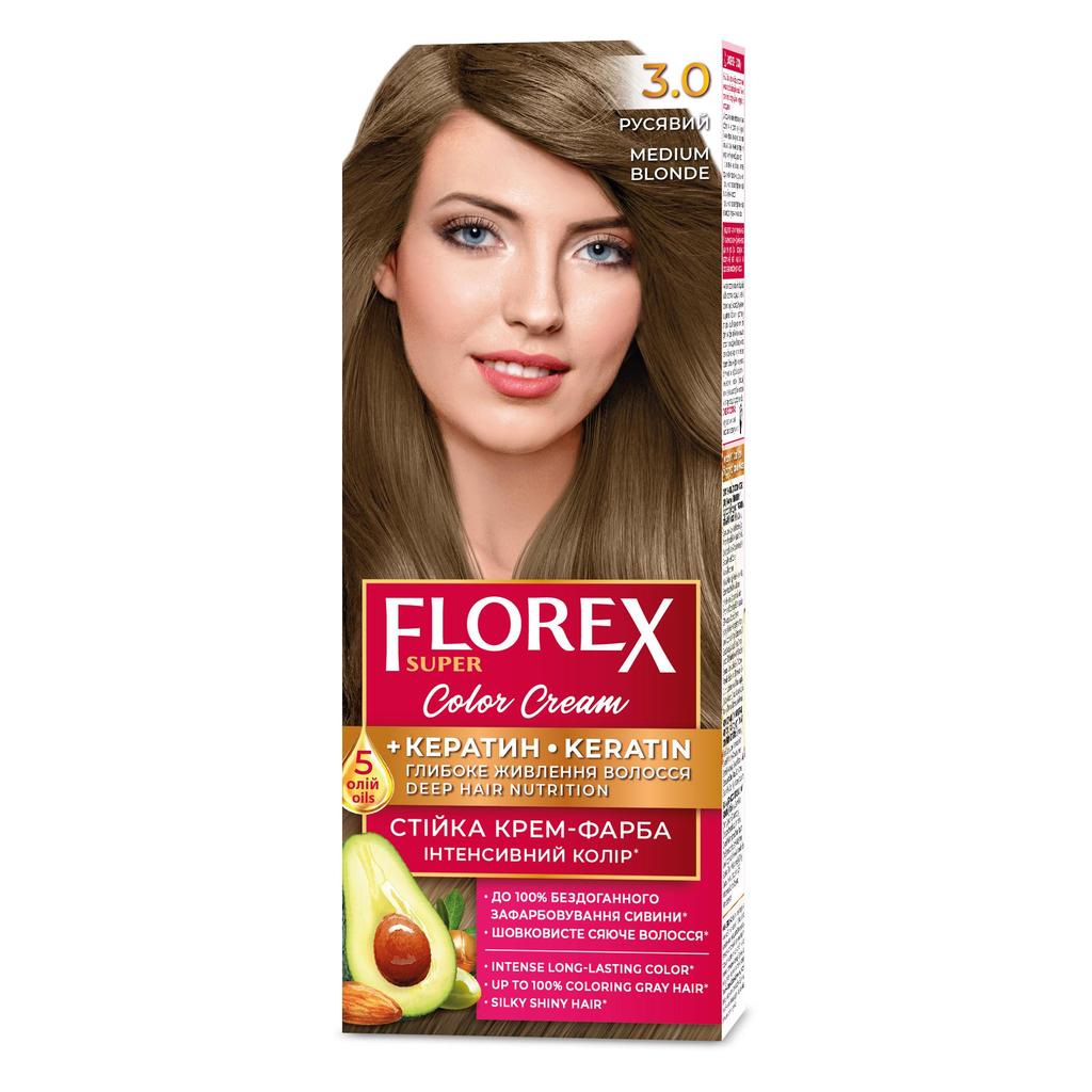 Florex Super Permanent Hair Dye Cream - Give Your Hair Deep Nourishment, Makes Your Hair Soft and Silky-shiny.